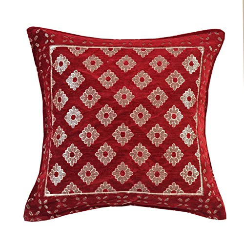 Amazon.in: DECOMIZER: Jacquard Cushion Covers
