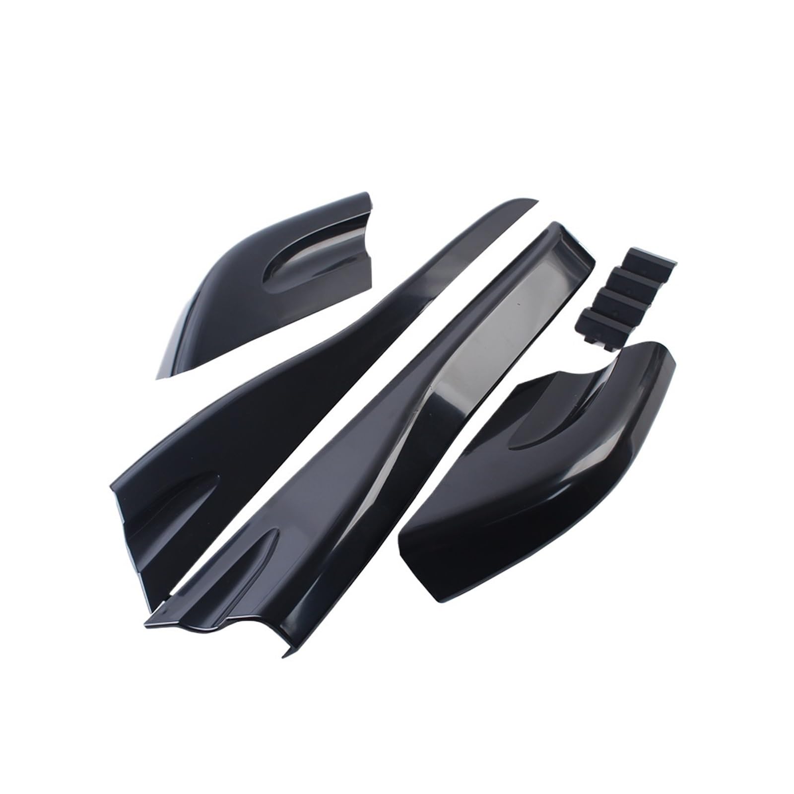8 szt. pokrowców na bagażnik dachowy, pasuje do Hyundai Tucson 2004-2008, plastikowa osłona koniec belki bagażnika dachowego, czarna Osłona końcowa bagażnika dachowego