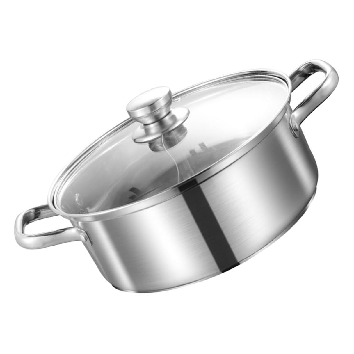 Pot chaud acier inoxydable pour cuisine familiale et grands repas