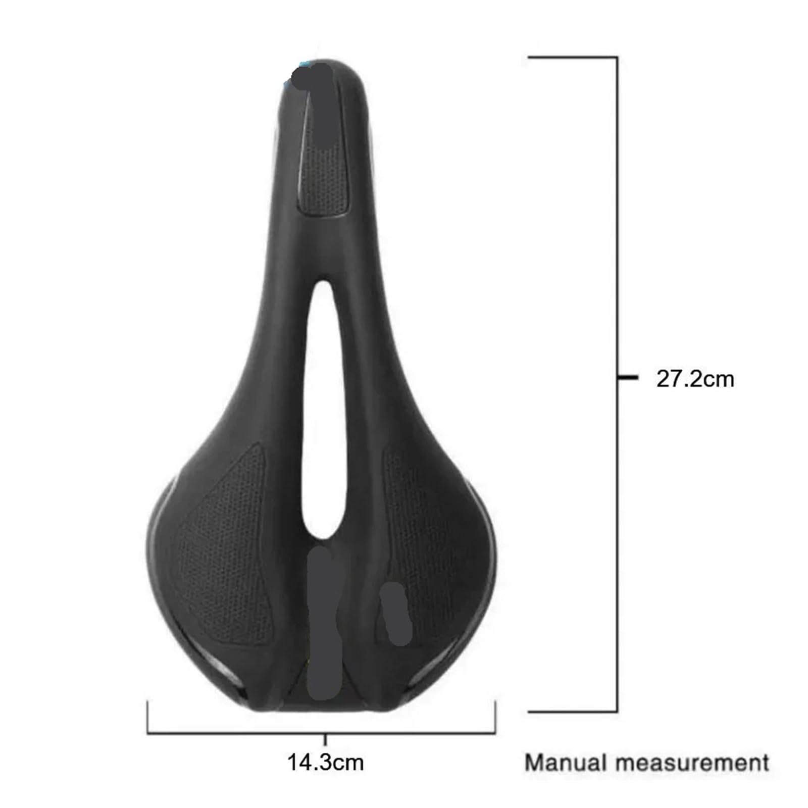 Sella for bici cava e traspirante, morbida for l'uso in ciclismo su strada