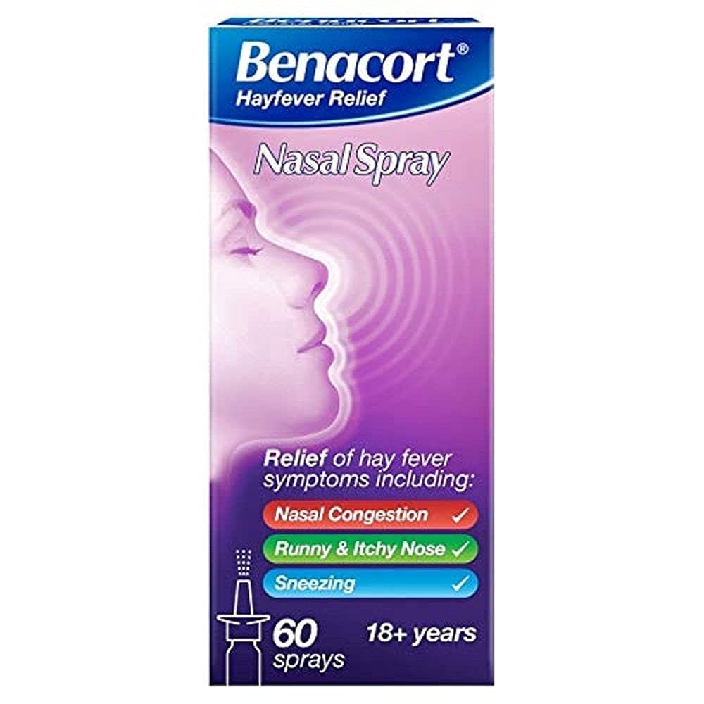 BENACORT® Nasal Spray 24hr Hay Fever Relief Alcohol Free