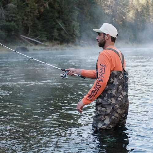 Image of Field & Stream Men's Roll Cast Long Sleeve Performance Tee Shirt with Drirelease