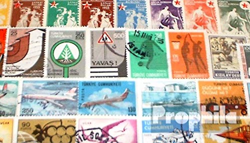 Prophila Collection Turchia 50 Diversi Francobolli Speciali (Francobolli per i Collezionisti)