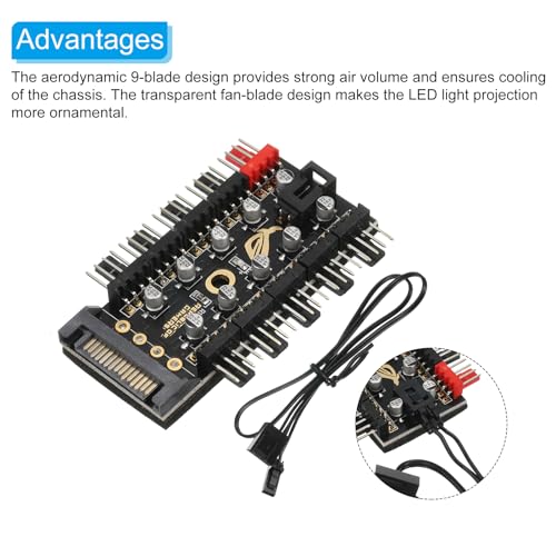 Control de refrigeración autoadhesivo para solucionar la falta de pines 12V 4