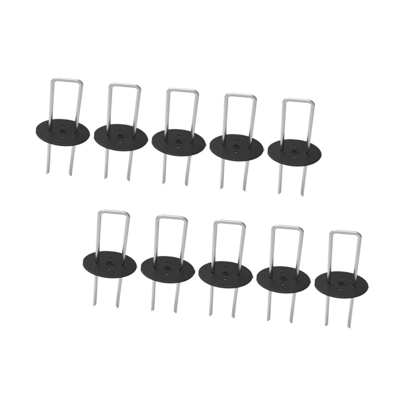 SUPVOX Agrafes de Fixation pour Toile de Paillage 50 Pièces