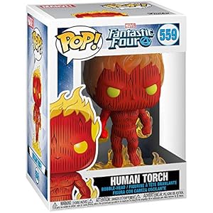 Funko Pop Antorcha Humana (Los Cuatro Fantásticos 559) - Imagen 4