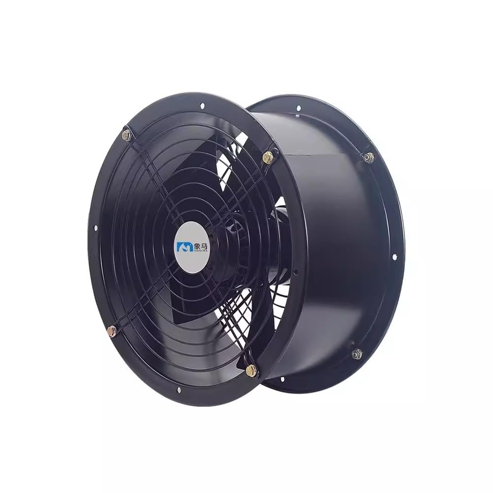 Extractor de Baño Extractor de Aire Circular Potente for Cocina, de 8 Pulgadas y Alto Volumen, ABS, for Interiores. Ventilador Baño