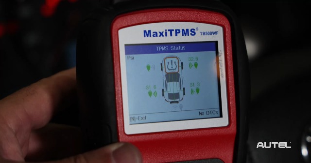 Image of Autel TPMS Sensor 1-Sensor, MX-Sensor 315+433MHz Rubber Valve Programmable