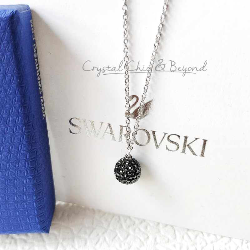 Swarovski Pop Bubble Necklace Pendant Black - Image 2