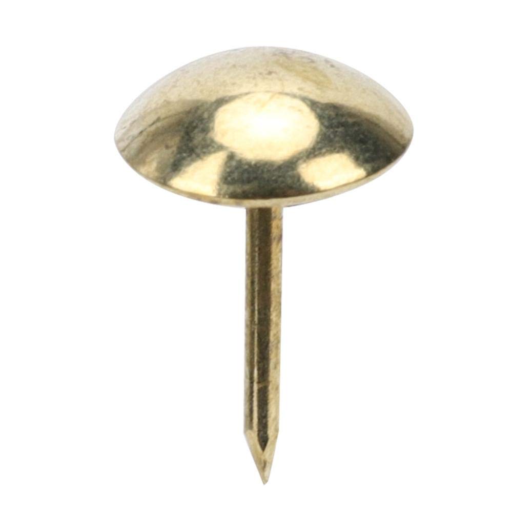 100Pcs Upholstery Tacks Furniture Nails Pins, Round Large-Headed Nail Furniture Tacks Decorative Drawing Pin 11x17mm #1