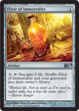 Magic The Gathering - Elixir of Immortality (209/249) - Magic 2014