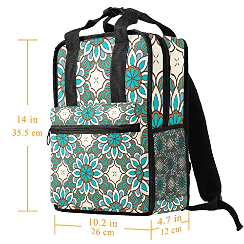 Sac à dos garçon carlin à rayures bleues et blanches taille unique