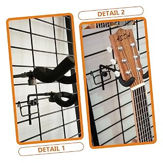 TOYANDONA Rack De Guitare Monté Sur Filet De Filet De Guitare Montage Mural Crochet De Filet De Support De Guitare Filet De Suspension Pour Guitare Métal Support De Ukulélé Erhu Le Fer - Les Beatles, Paul McCartney, John Lennon, RIngo Starr, George Harrison TOYANDONA Rack De Guitare Monté Sur Filet De Filet De Guitare Montage Mural Crochet De Filet De Support De Guitare Filet De Suspension Pour Guitare Métal Support De Ukulélé Erhu Le Fer – Image 3