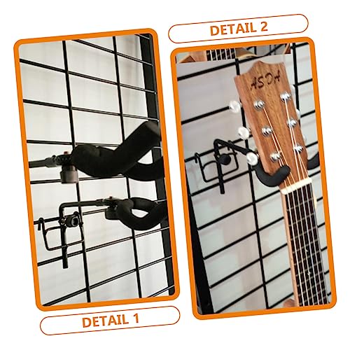 TOYANDONA Rack De Guitare Monté Sur Filet De Filet De Guitare Montage Mural Crochet De Filet De Support De Guitare Filet De Suspension Pour Guitare Métal Support De Ukulélé Erhu Le Fer - Les Beatles, Paul McCartney, John Lennon, RIngo Starr, George Harrison TOYANDONA Rack De Guitare Monté Sur Filet De Filet De Guitare Montage Mural Crochet De Filet De Support De Guitare Filet De Suspension Pour Guitare Métal Support De Ukulélé Erhu Le Fer – Image 4