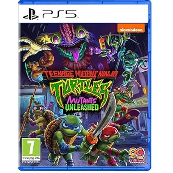 Teenage Mutant Ninja Turtles: Mutants Unleashed (Playstation 5)