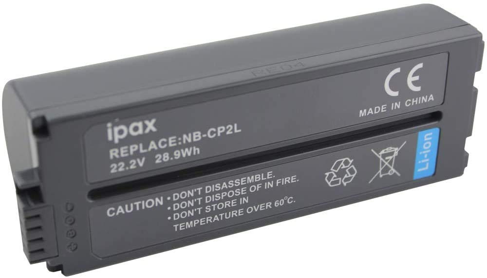 Ipax Photo Printer Battery, Replacement NB-CP2L NB-CP2LH NB-CP1L Battery