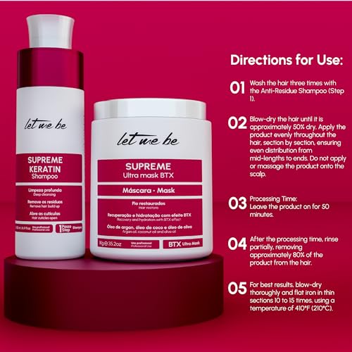 Let Me Be Supreme Shampoo & Botox Hair Treatment Set