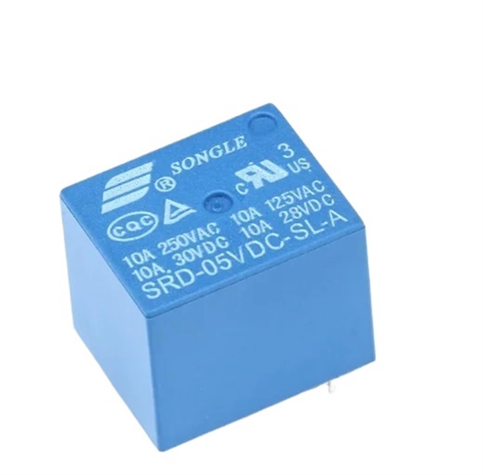 DSZUJTYROP 10pcs Relay SRD-03VDC-SL-C SRD-05VDC-SL-C SRD-24VDC-SL-C SRD-12VDC-SL-C 3V 5V 6V 9V 12V 24V 48V 10A 250VAC 5PIN Relays Relais(SRD-03VDC-SL-C)