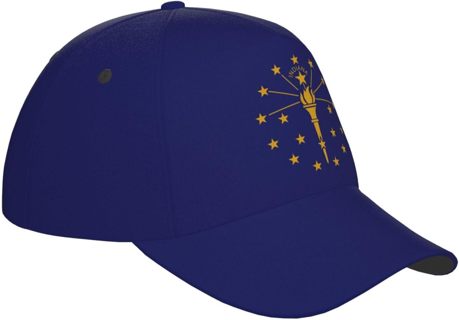 This Print Baseball Cap is a Unisex Personalized Gift, for Daily use Outdoor Activities Black image 3