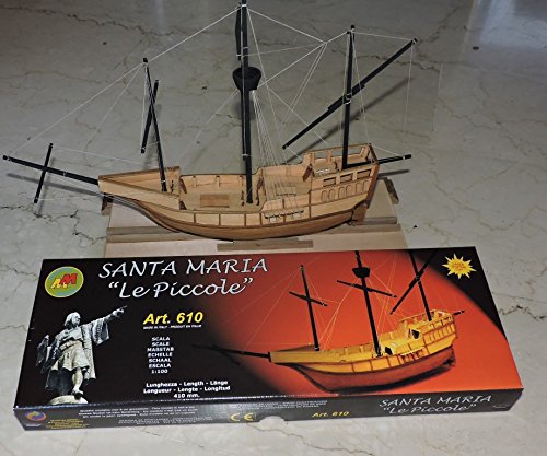 Mantua Models Santa Maria Ideal for Beginners 1/100th Scale Wooden