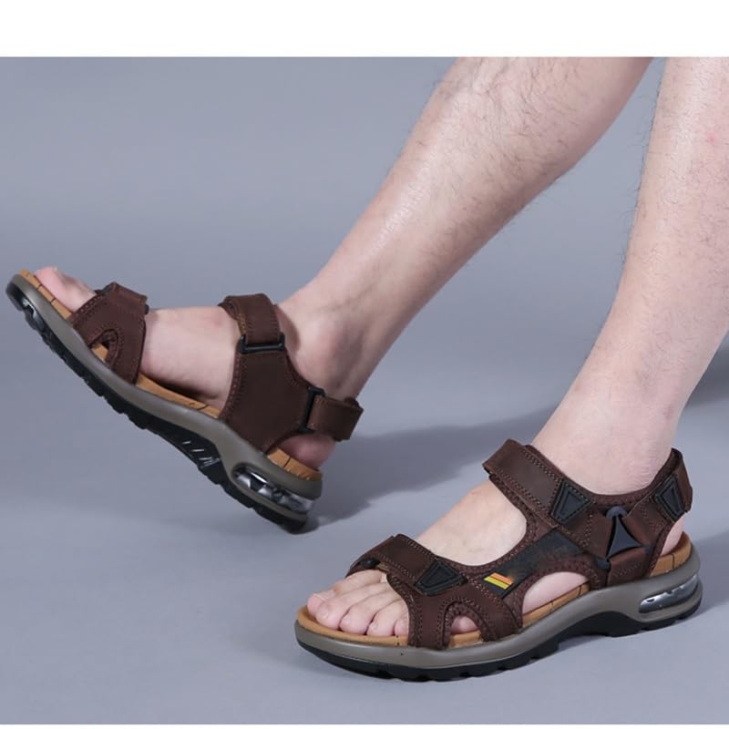 Men's Sandals Soft Beach Comfortable Sandals Outdoor Men's Casual Sandals(41)4