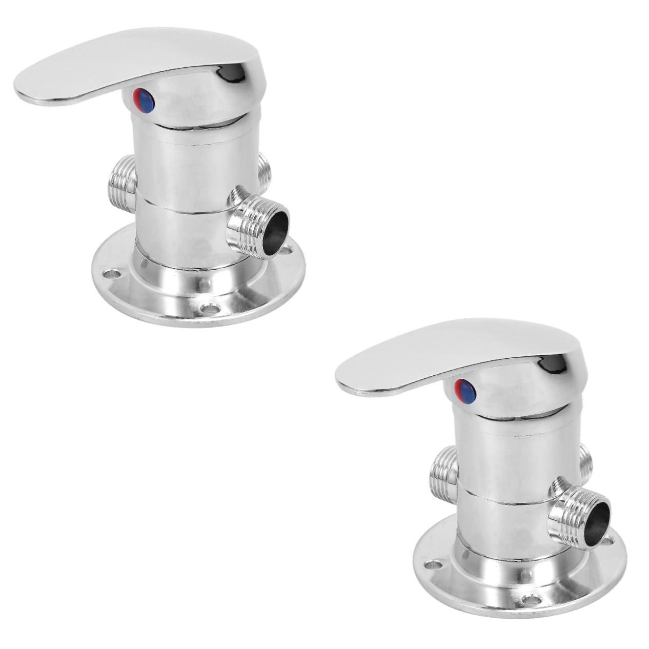 Pompe kit de valve de chauffe-eau en zinc finition silver