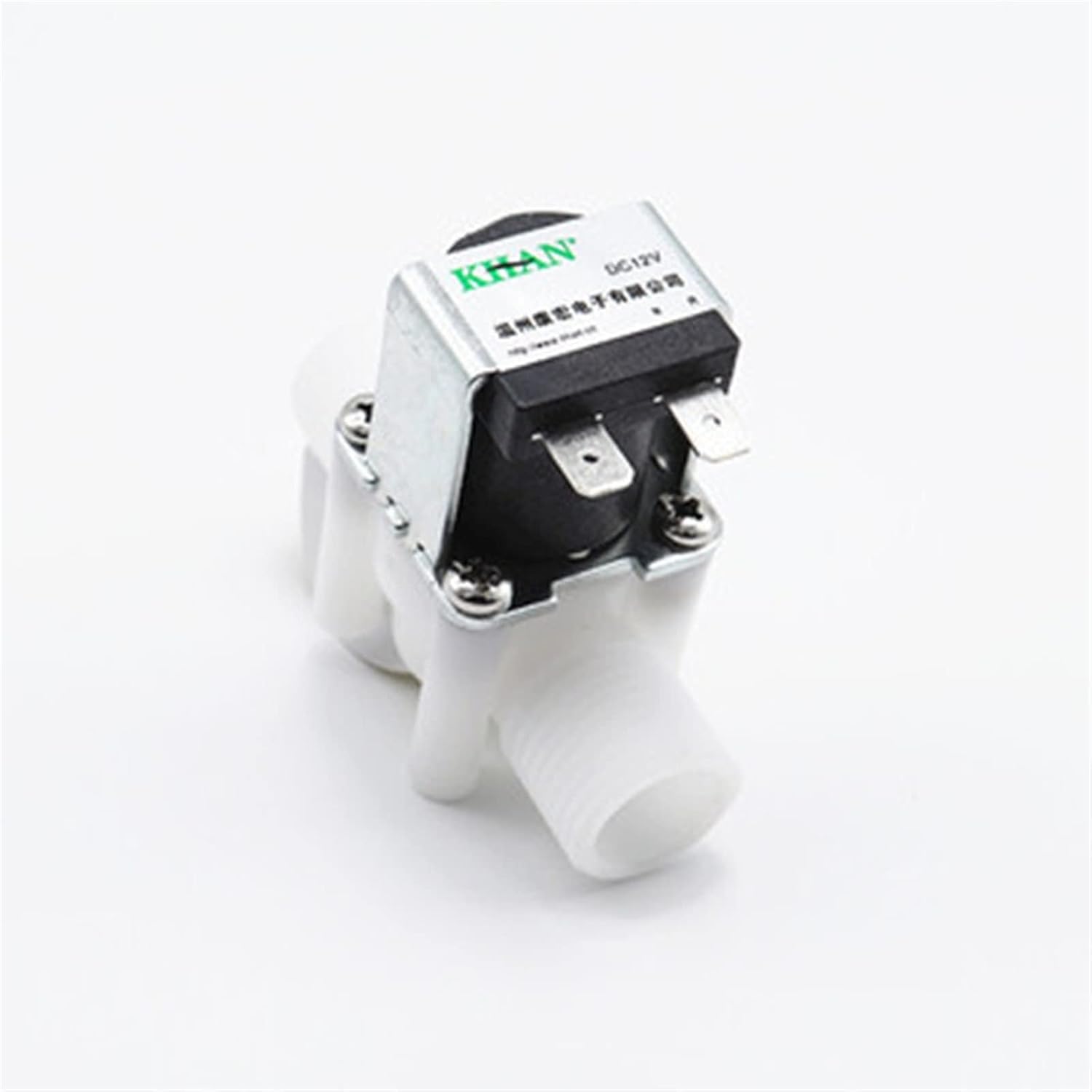 3Pcs 1/2 3/4 Male Thread Water Solenoid Valve 12V 24V 220 Normal Closed Plastic Valve Drinking Water Controller Switch(Dc12v-5pcs,0.5 Inch)