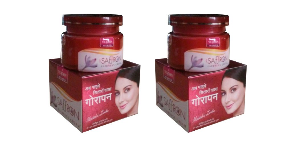 VI - JOHN Softening,Brightening Saffron Advanced Fairness Cream (50 g, Pack of 2)