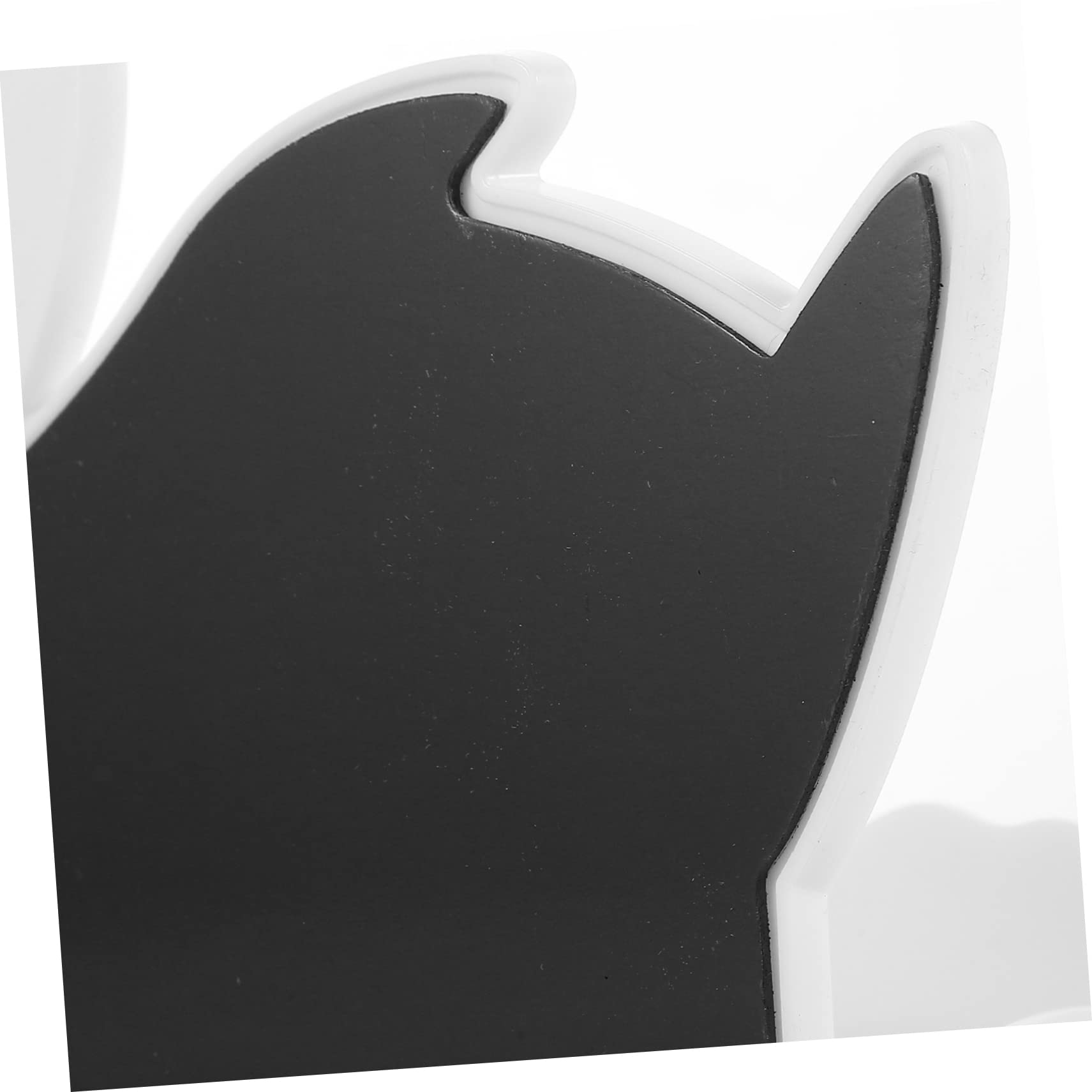 Lámina Magnética Adhesiva Flexible Negra 5 Piezas para Bricolaje