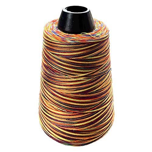 Fil a surjeter multicolore lot de 4 bobines de 2743m pour machine - 4