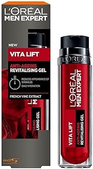 Men Expert L'Oréal Vita Lift Anti Wrinkle and Hydrating Gel Moisturiser for Men, 50 ml
