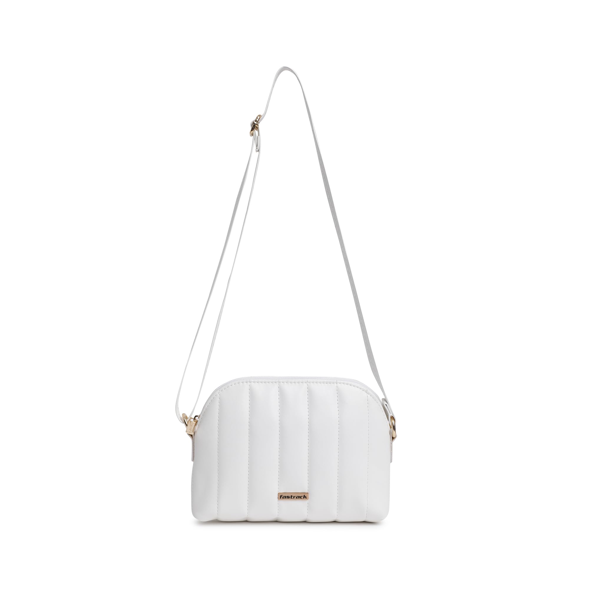 fastrack Modern Quilted Sling Bag for Women | Trendy, Spacious Bag for Girls, Ladies, Women | Everyday Casual Bag Made of Faux Leather-picture-41