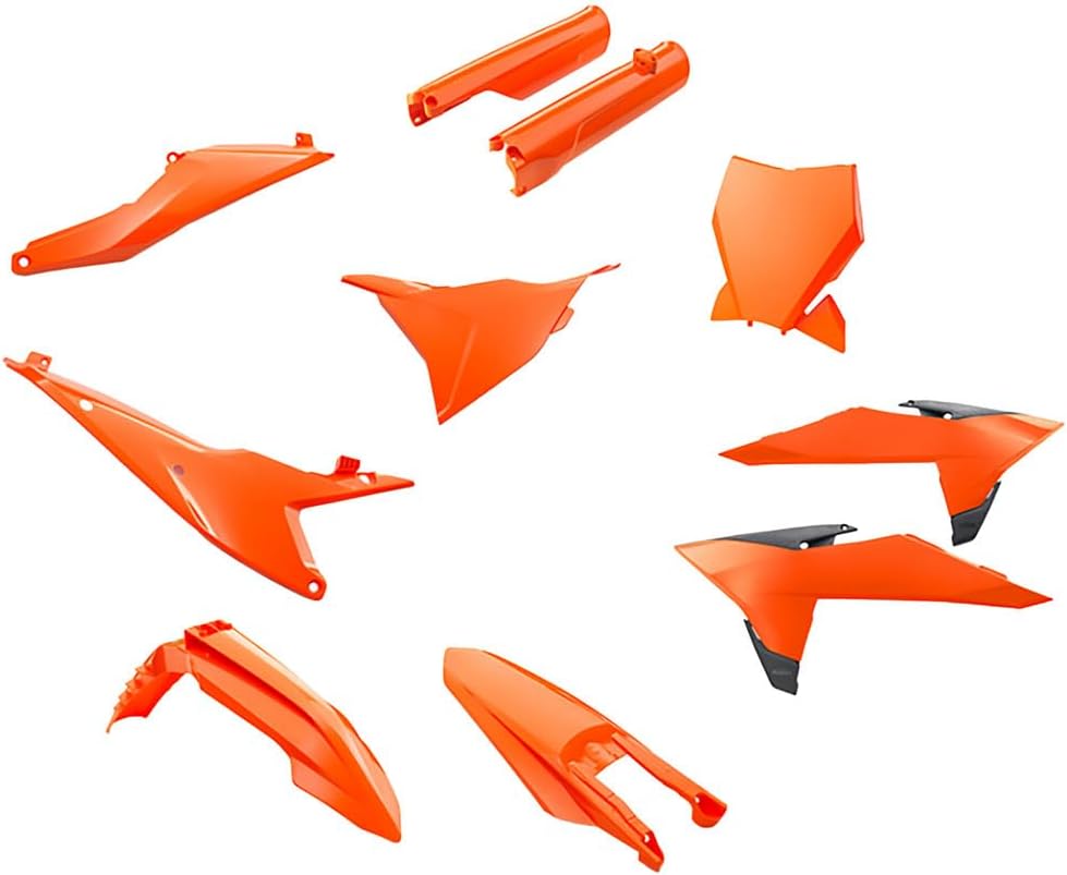 KTM Plastic Parts Body Kit, Electronic Orange, 00010000430K