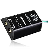 XTRONS RCA Converter Two Channel Line-Out Hi-Lo High Level to Low-Level Output Amplifier Converter Adapter