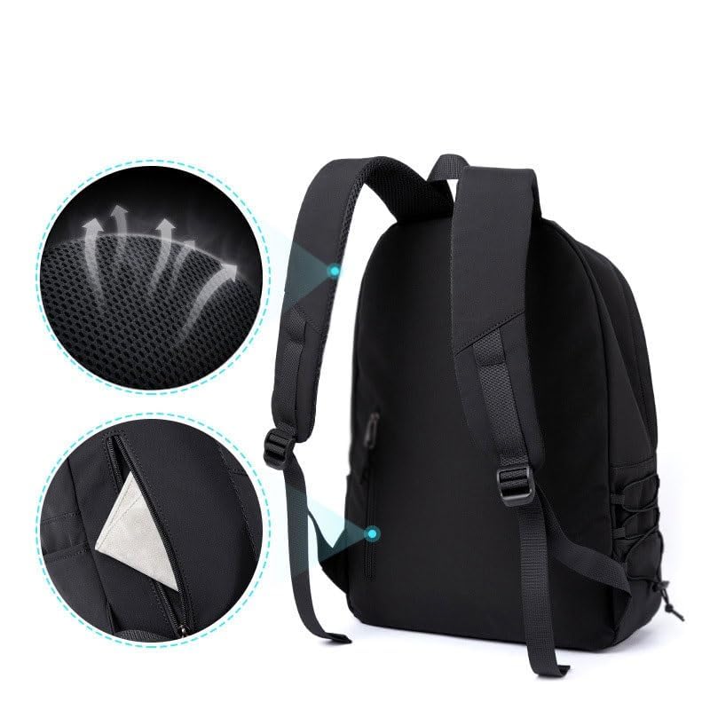 Backpack men's minimalist backpack leisure travel bag college student backpack3