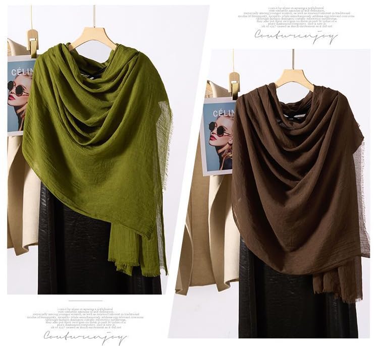 Women's Scarf Pashmina Shawls and Wraps for Beach Wedding Bridesmaids Gift Air-Conditioned Rooms Warm Scarves3