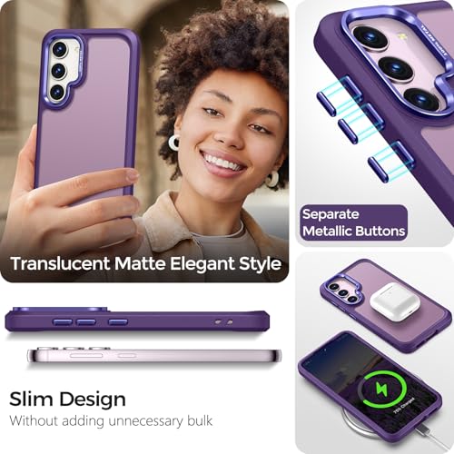 Image of Rayboen for Practical Matte Samsung Galaxy S23 Case, Purple
