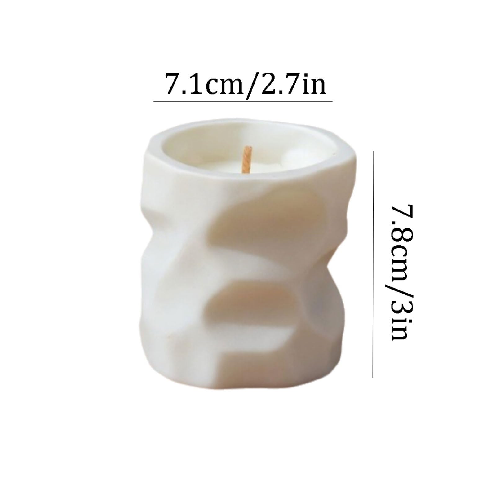 Wykwintne ceramiczne świece wykonane z wosku sojowego i olejków eterycznych, trwała biała świeca zapachowa wielokrotnego użytku do biura w cichej sypialni(limonkowa basil)