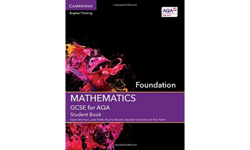 GCSE Mathematics for AQA Foundation Student Book
