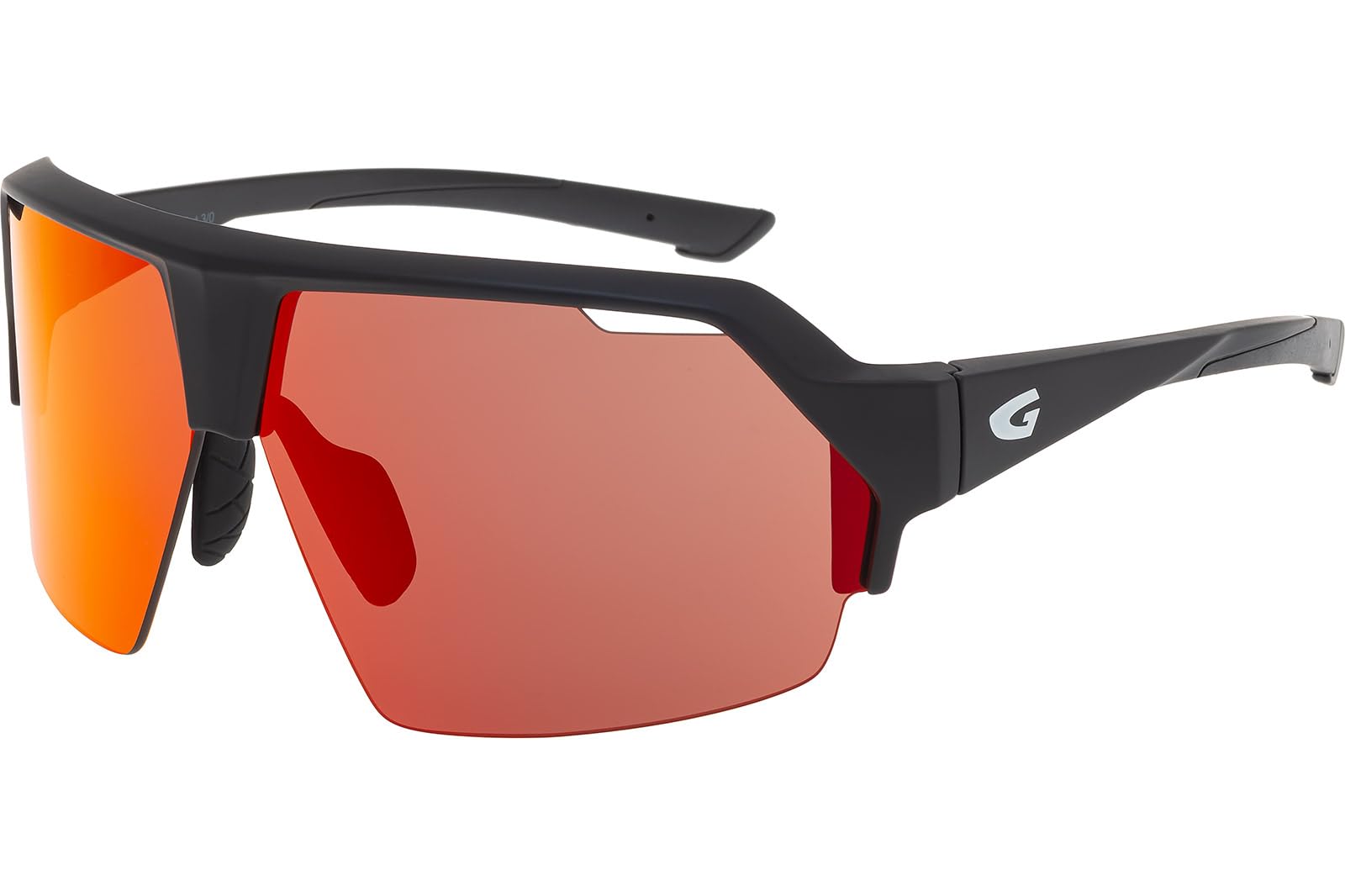 GOG UBBE Sportowe okulary przeciwsłoneczne z wymiennymi szkłami – wszechstronne okulary rowerowe i okulary do biegania – ochrona UV400, kategoria 3 i przezroczysta szyba kategoria 0