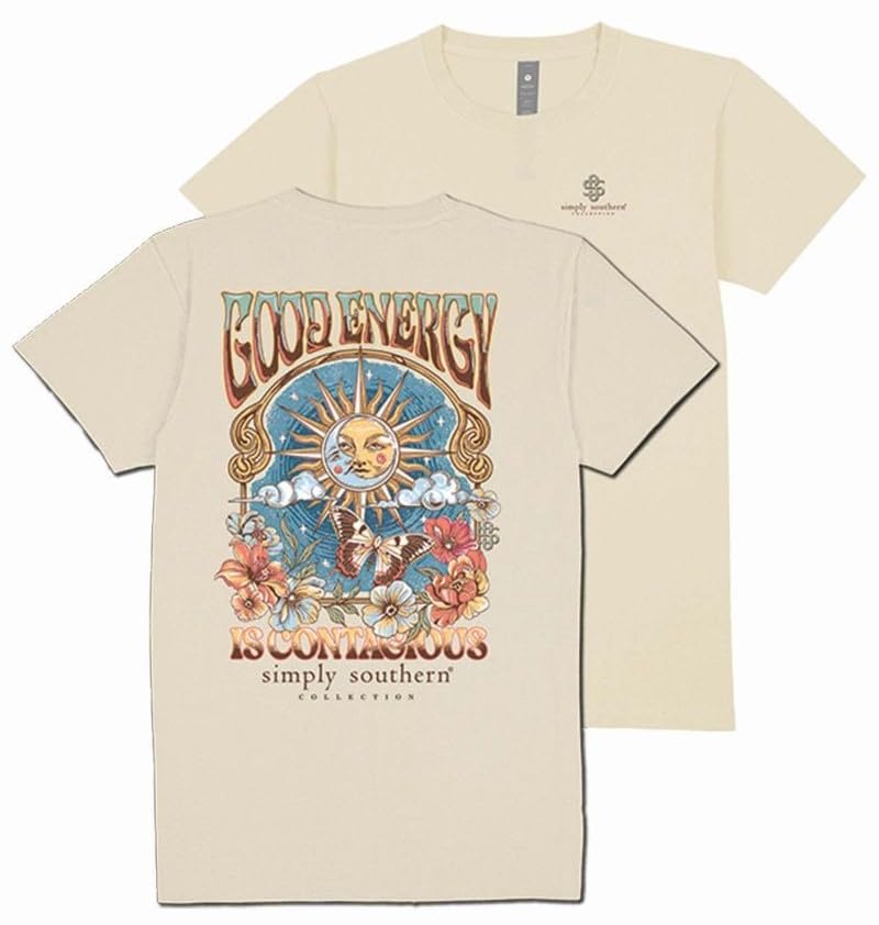 Simply Southern Good Energy is Contagious Youth T-Shirt