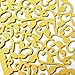 WSERE 60 Pieces Gold Cupcake Wrappers, Lace Liner Muffin Paper Cake Wraps Decorations, Safety Health for Wedding Party Birthday Decor