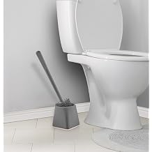 ATA HOME Silicone Toilet Brush,Silicone Toilet Wc brush,Silicone Bathroom Toilet Brush