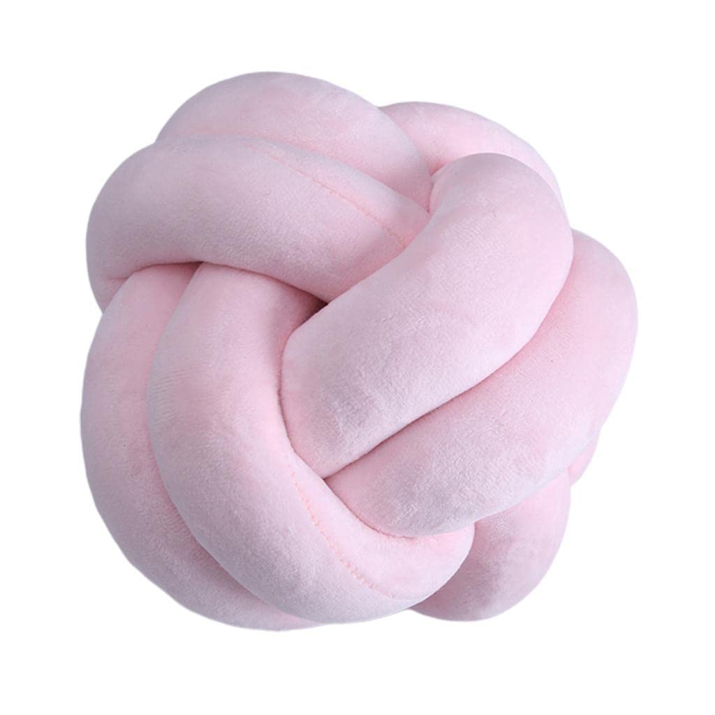 Soft Plush Knot Cushion Sofa Throw Pillow for Living Room Pink | Home & Garden | Home Déco | Pillows-image-48