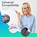 2pcs Button Hook Assist Device with Easy-Grip Wooden Handle for Shirts, Coats, Dresses - Ideal Button Aids for Arthritis & Limited Dexterity Fine Tip