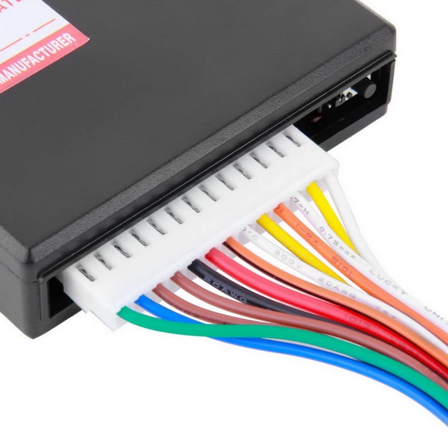 Car Auto Remote Central Kit Door Lock Locking Vehicle Keyless Entry System with Remote Controller Car Styling Accessories - (Color Name: Black)