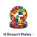 Building Block Party Supplies | Includes Paper Plates, Cups, Napkins, Tablecloth and Banner | Tableware for Brick and Construction Themed Birthday Parties | Boys Birthday Party Decorations Serves 16