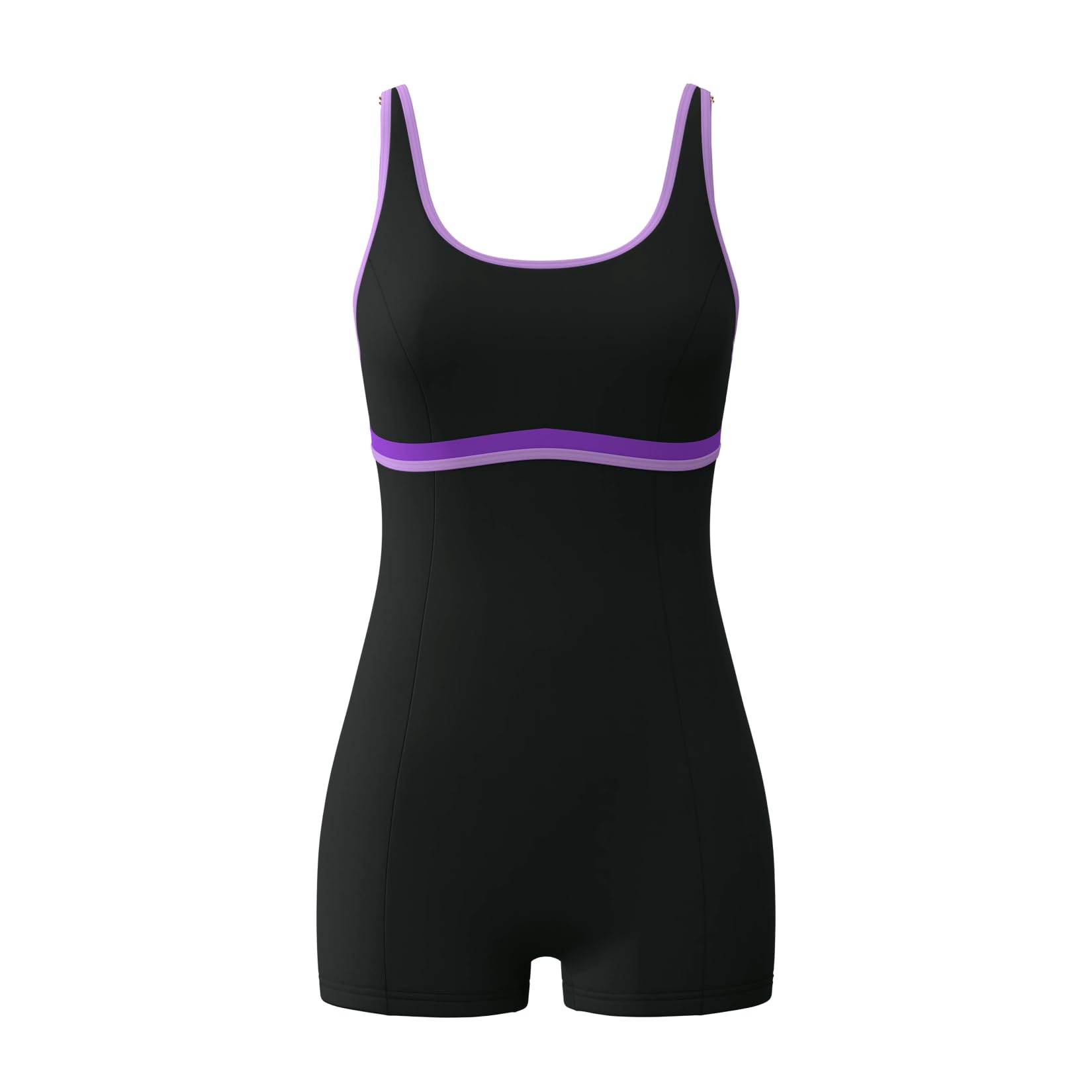 Femmes Sports One Piece Maillot de Bain U-Back Maillot de Bain Body Shaping Maillots de Bain