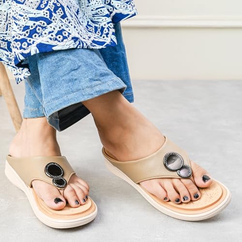 Image of Centrino Women's Sandals | Soft Cushioned Footbed for Extra Comfort | Stylish & Elegant Look for Ladies | Fashionable & Durable Sandal Comfort & Quality (9406)