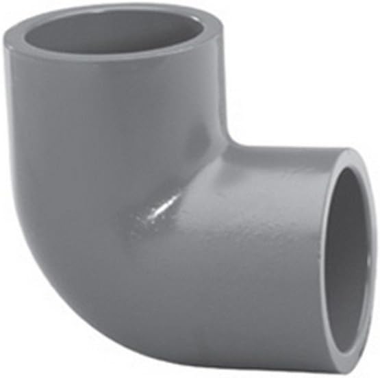 Lasco 806-025 6.35 cm Schedule 80 PVC 90 Deg Elbow 806-02